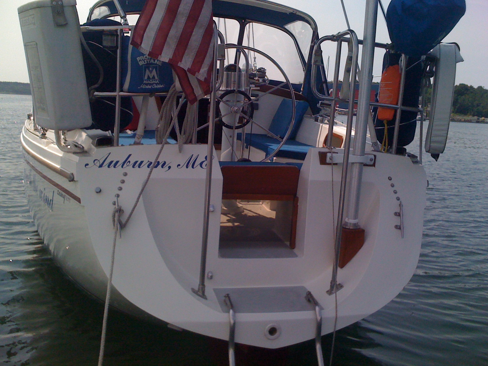 split backstay for Mark I Catalina 36/375 International Association